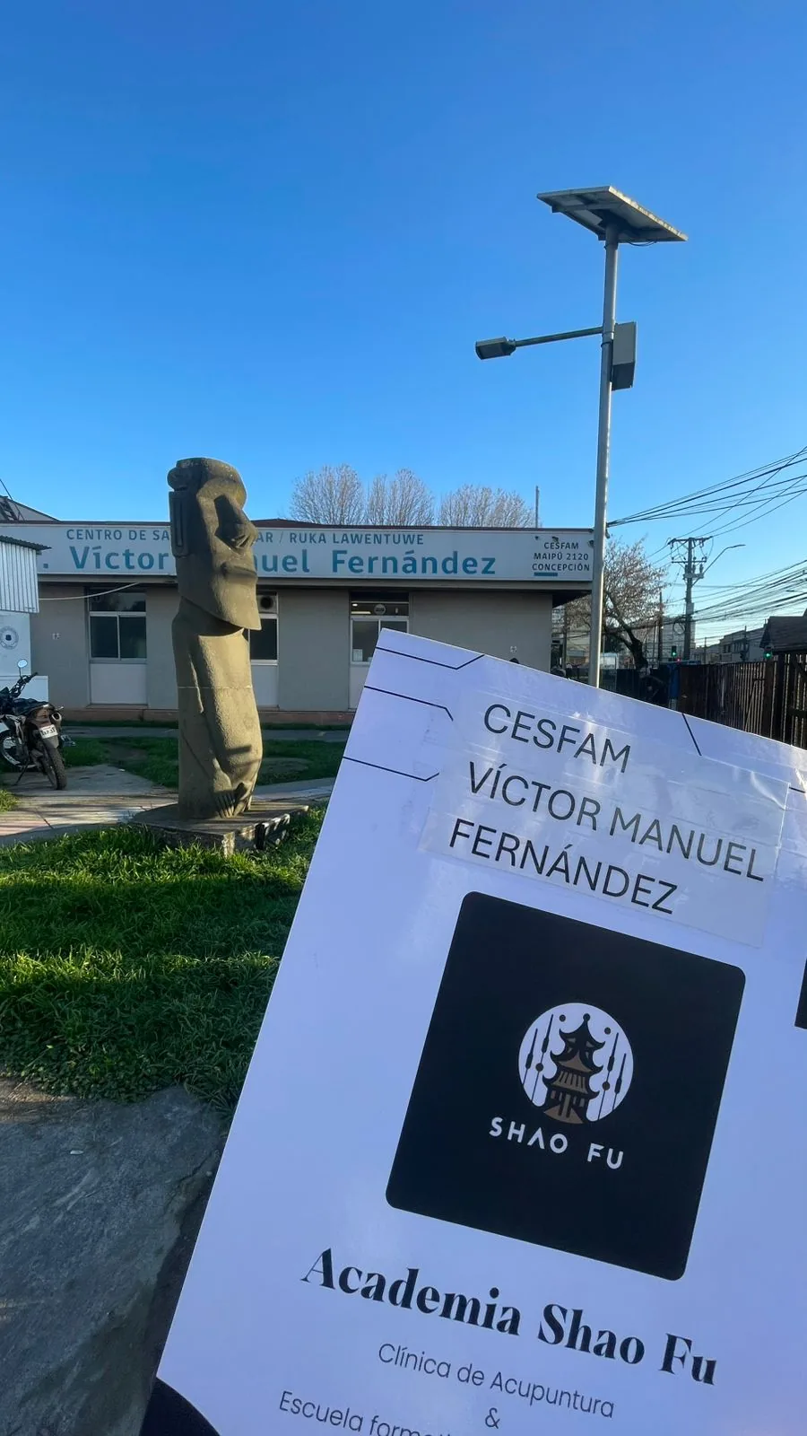 Prácticas de Academia Shaofu en Cesfam Víctor Manuel Fernández