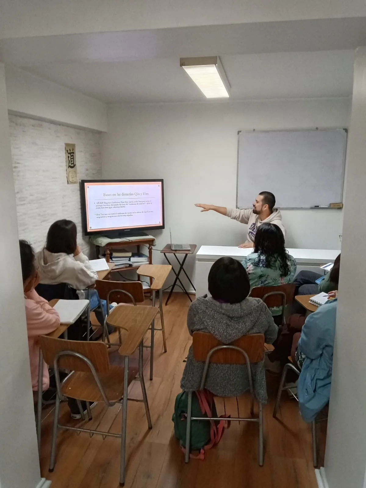 Clase teórica sobre historia de la medicina china
